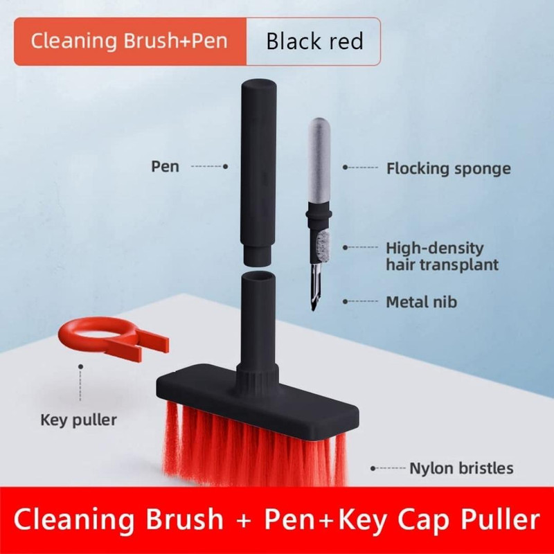 کیت تمیز کننده گرین لاین مدل GNCLGBRUSHWH مجموعه 5 عددی