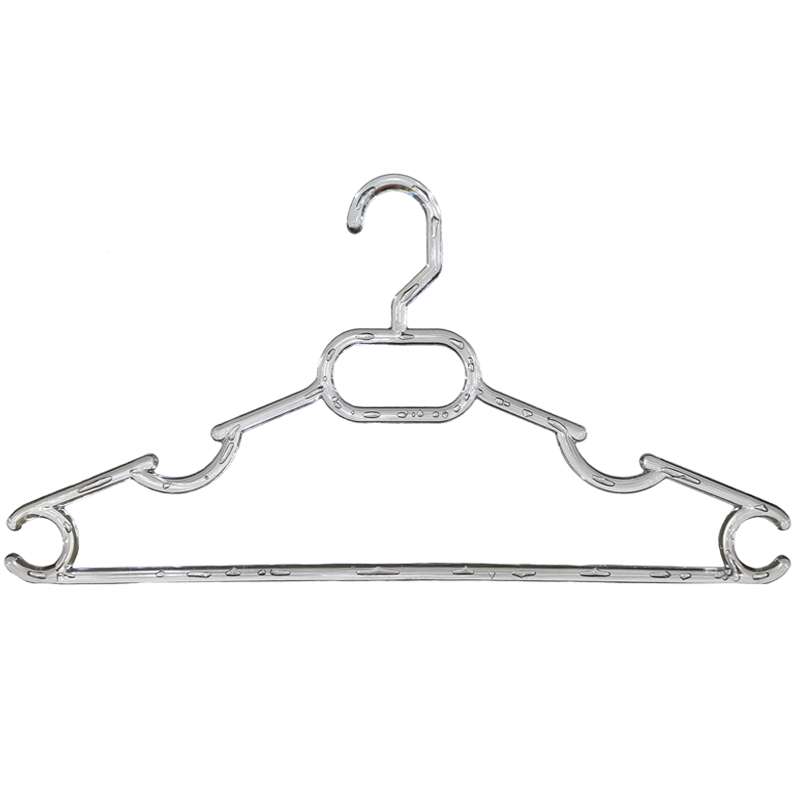 چوب لباسی مدل کریستال SMALLSIZE12 بسته 12 عددی