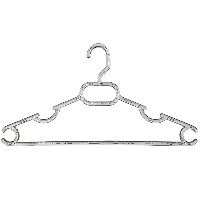  چوب لباسی مدل کریستال SMALLSIZE18 بسته 18 عددی