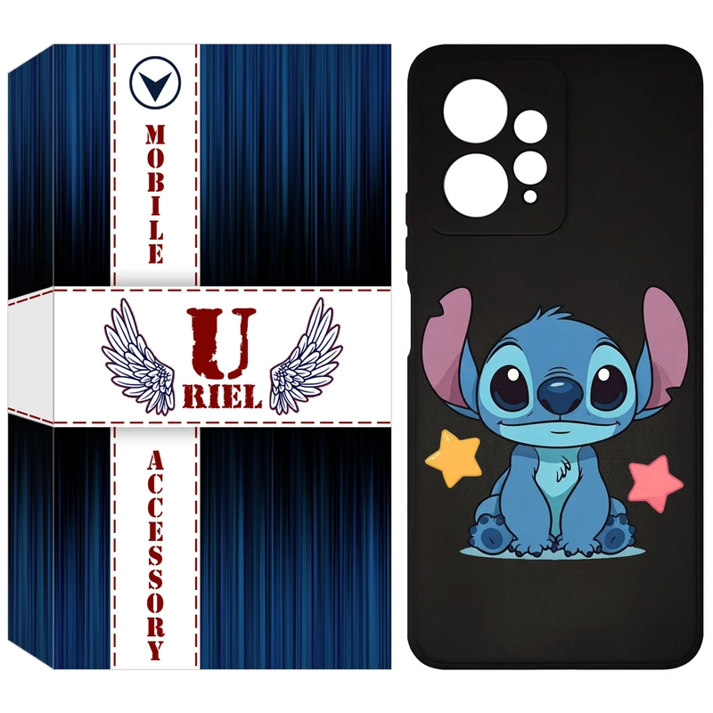 کاور یوریل قاب مدل KSH کد 70 طرح استیچ مناسب برای گوشی موبایل شیائومی Redmi Note 12 4G