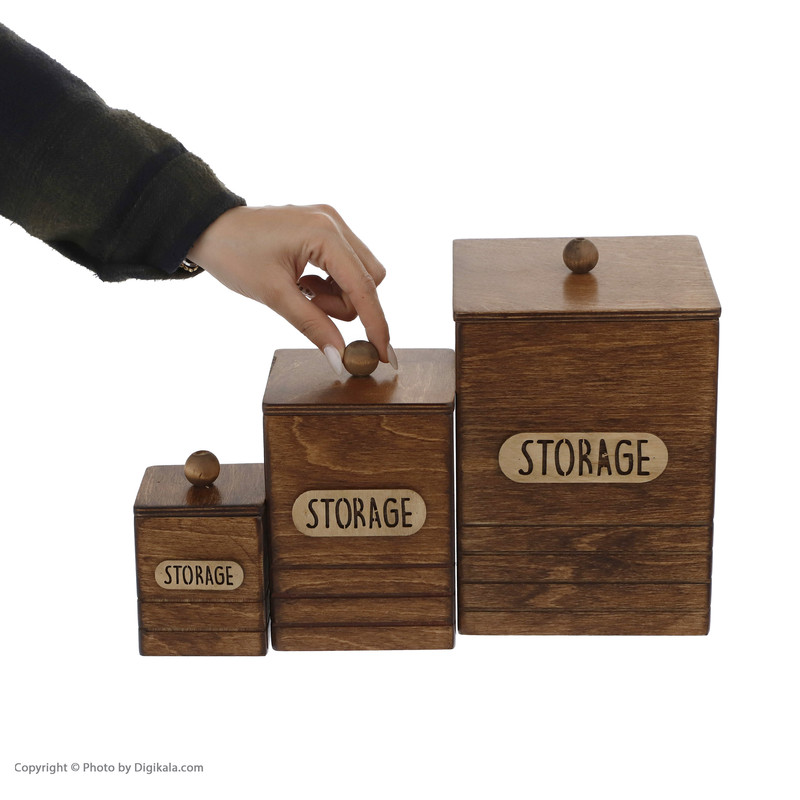 بانکه مدل STORAGE بسته سه عددی
