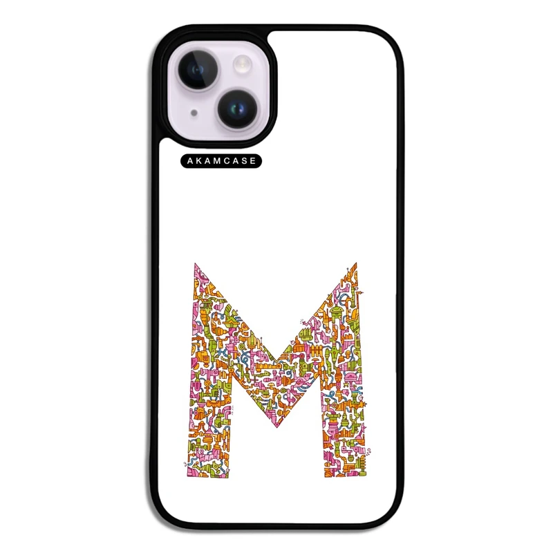 کاور آکام مدل AMC-WA14-ALPHADOODLEBET-13 مناسب برای گوشی موبایل اپل iPhone 14