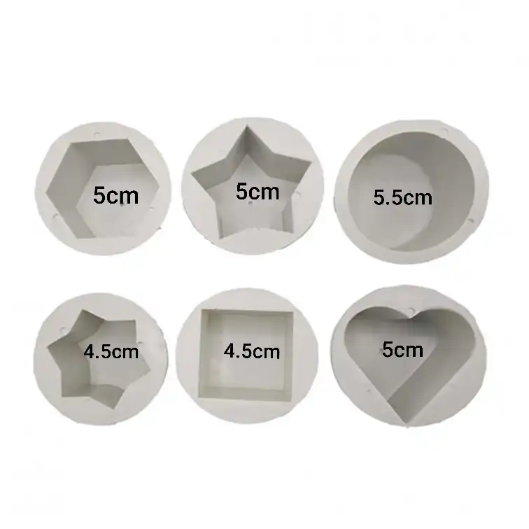 قالب شمع مدل SET 06 مجموعه 6 عددی