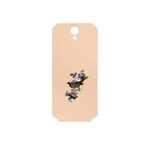 MAHOOT Collage of surreal Portrait of Women 2 Cover Sticker for HTC Desire 620