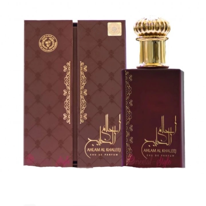 ادوپرفیوم زنانه ارض الزعفران للتجاره مدل احلام الخلیج با رایحه خنک و تند حجم ۱۰۰ میلی‌لیتر