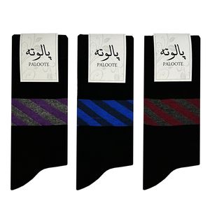 نقد و بررسی جوراب ساق بلند مردانه پالوته مدل PLT-E2 مجموعه 3 عددی توسط خریداران