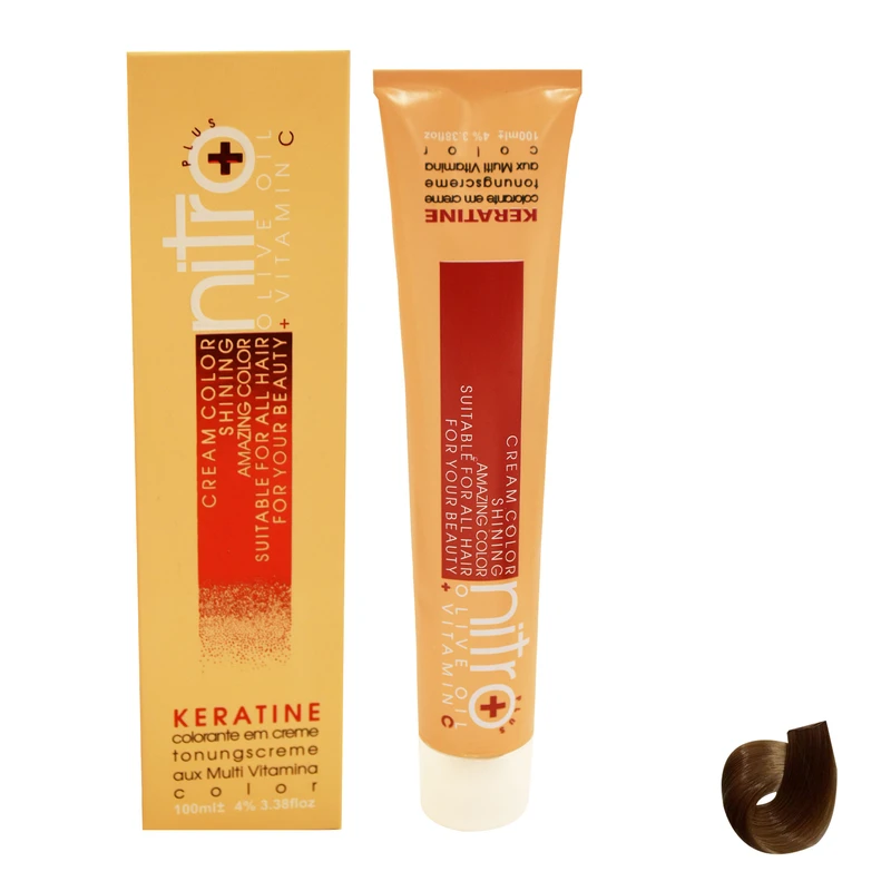 رنگ مو نیترو سری Keratine شماره 10.31 حجم 100 میلی لیتر رنگ بلوند بژ خیلی خیلی روشن