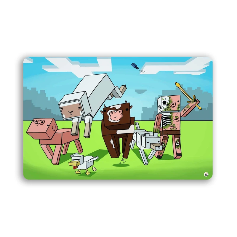 ماوس پد مخصوص بازی شادیت مدل Minecraft کد1145 سایز 37*24 سانتی متر