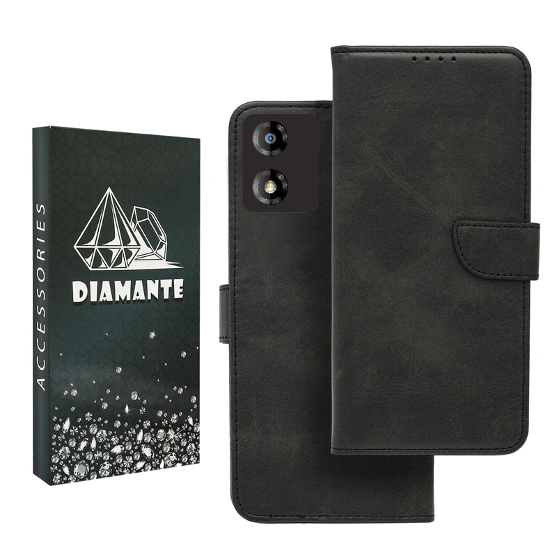 کیف کلاسوری دیامانته مدل Khoshi Bk مناسب برای گوشی موبایل موتورولا Moto E13