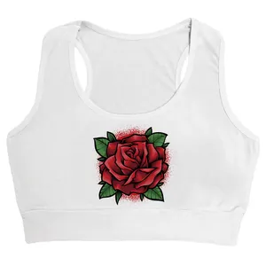 نیم تنه دخترانه طرح گل مدل NIM_02