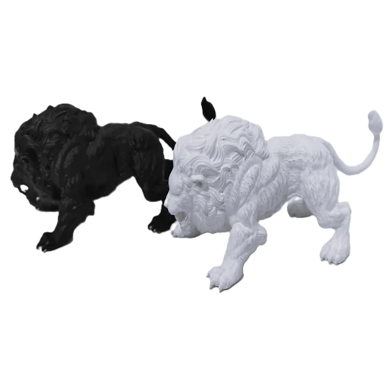 مجسمه مدل شیر مجموعه 2 عددی