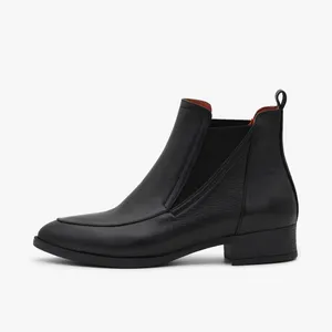 نیم بوت زنانه چرم تهران مدل Q7