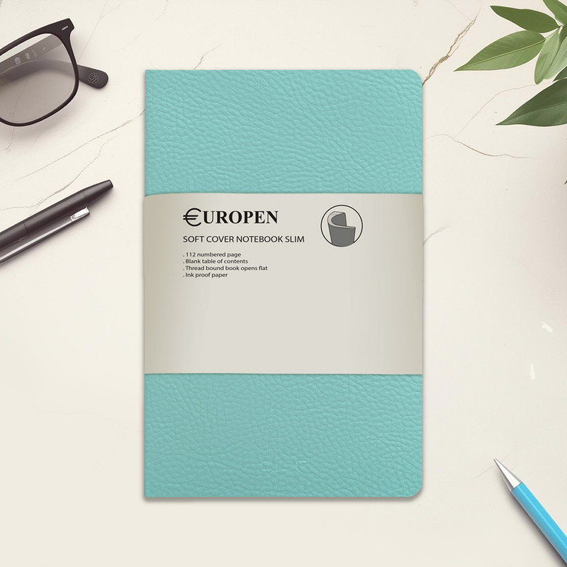 دفتر یوروپن طرح soft cover slim