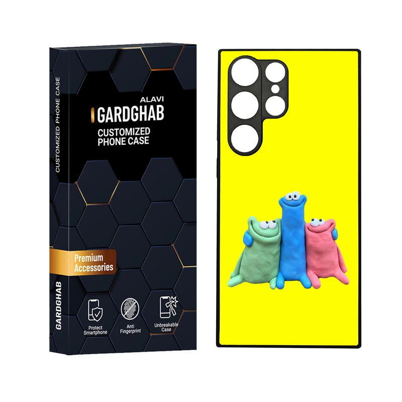 کاور گارد قاب علوی مدل دورژله ای مناسب برای گوشی موبایل سامسونگ Galaxy S23 Ultra