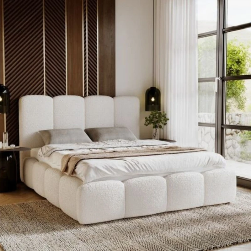 تخت خواب دو نفره کد DR 4584 سایز 200x140 سانتی متر 