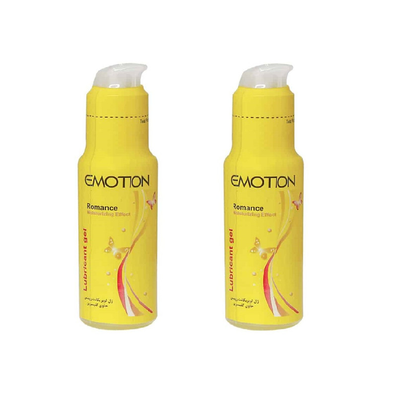 ژل روان کننده ایموشن مدل رومنس حجم 75 میلی لیتر بسته 2 عددی