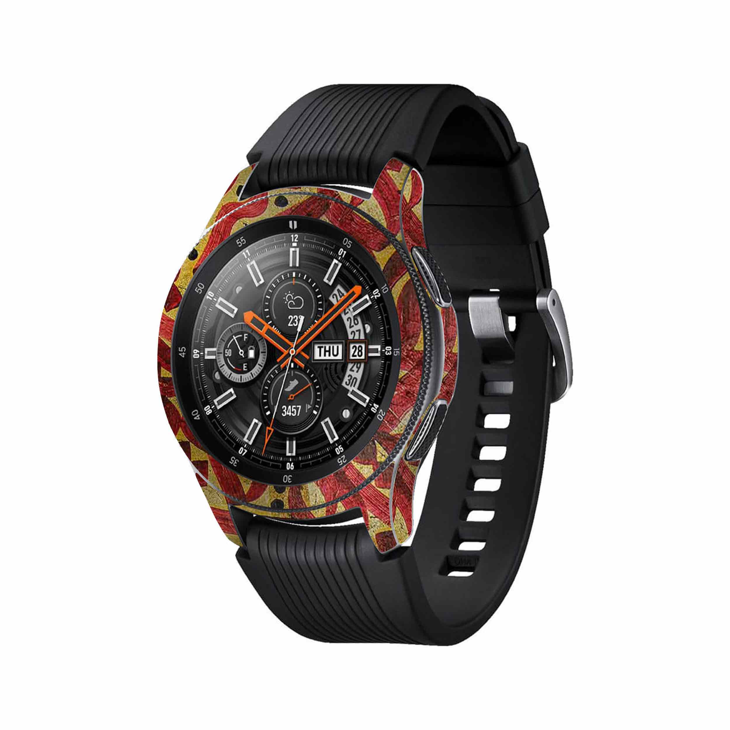 برچسب ماهوت طرح Nastaliq-6 مناسب برای ساعت هوشمند سامسونگ Galaxy Watch 46mm