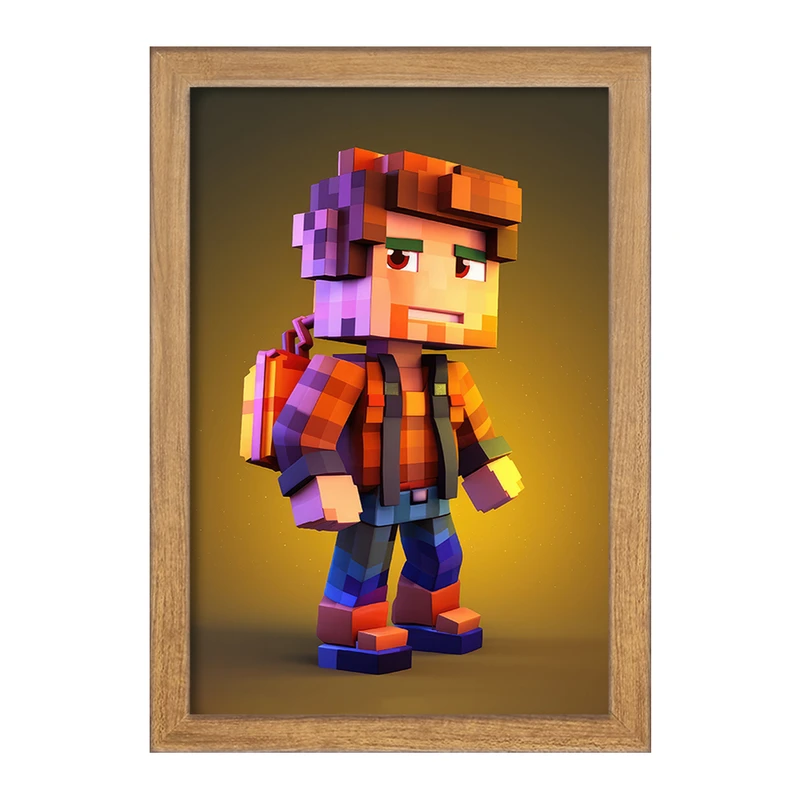 تابلو خندالو مدل ماینکرافت (Minecraft) کد F2057