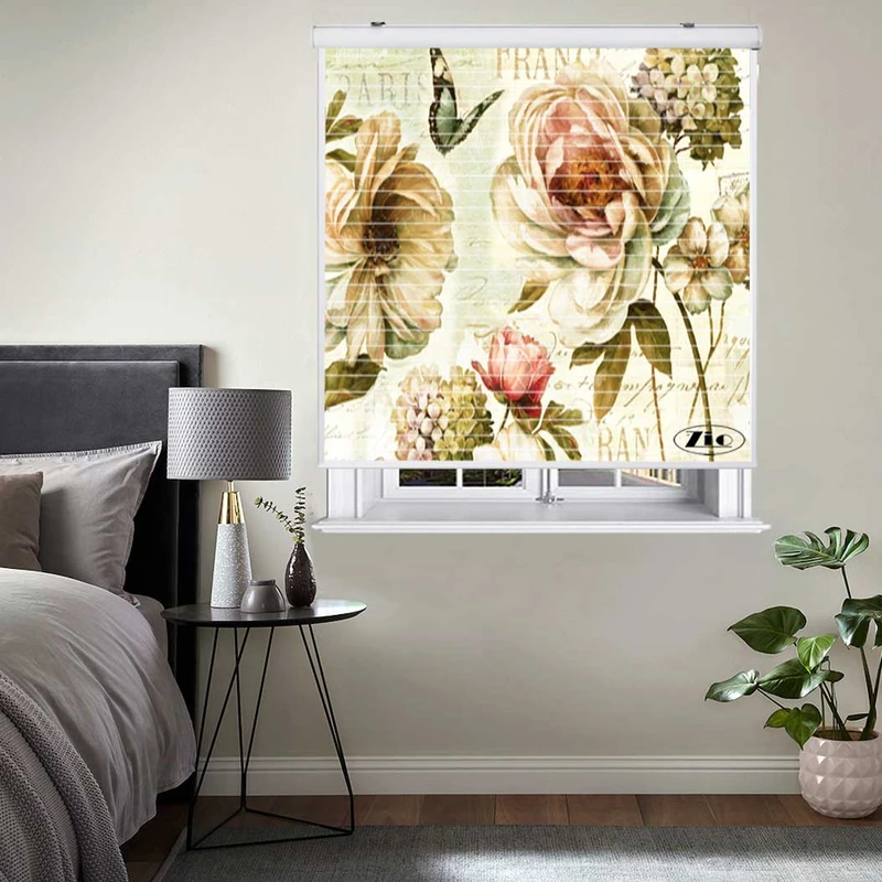 پرده زبرا زیو مدل 3D1107 سایز 150x150 سانتی متر