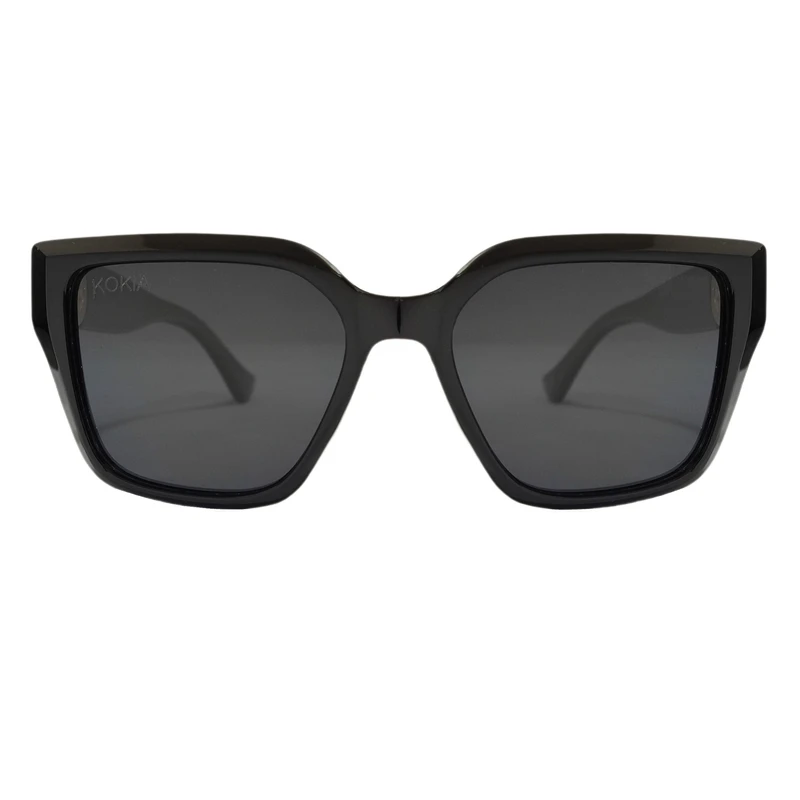 عینک آفتابی زنانه کوکیا مدل گربه ای کائوچو پلاریزه کد 135