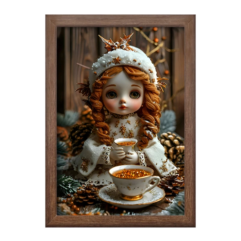 تابلو خندالو طرح دخترانه کیوت کد F8527