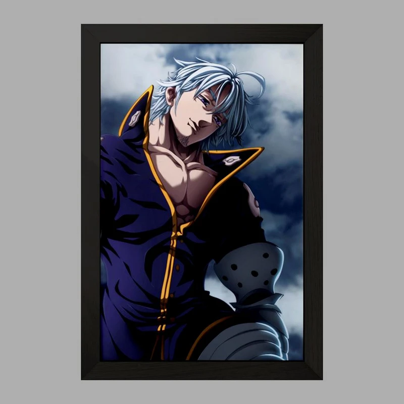 تابلو خندالو مدل استاروسا انیمه هفت گناه کبیره  کد 17513