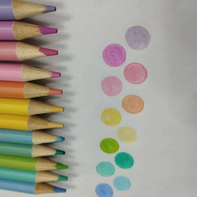 مداد رنگی 12 رنگ دامس مدل پاستلی