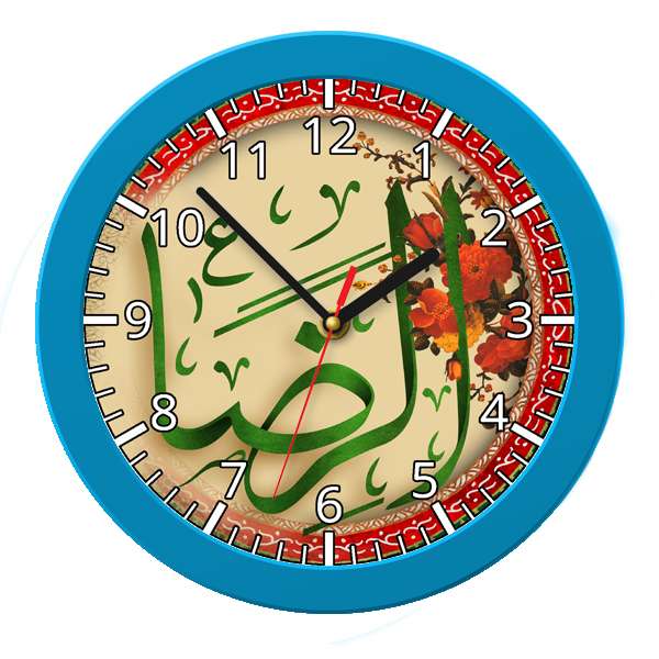 ساعت دیواری مدل امام رضا