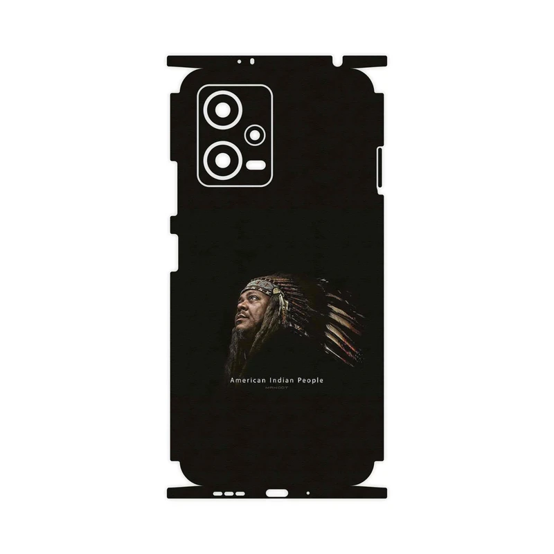 برچسب پوششی ماهوت مدل Portrait of an Indian Man-FullSkin مناسب برای گوشی موبایل شیائومی Redmi Note 12 5G
