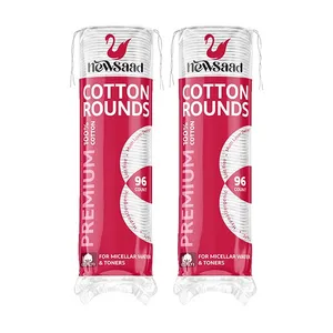 پد پاک‌کننده آرایش صورت نیوساد مدل A02 دو بسته 96 عددی