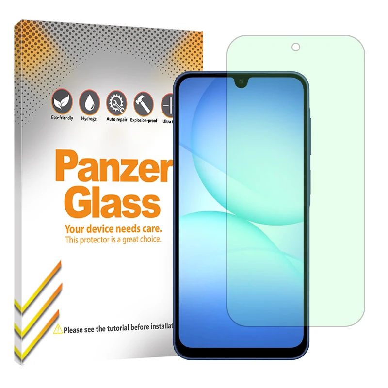 محافظ صفحه نمایش حفاظت از نور سبز پنزر گلس مدل Eye Care مناسب برای گوشی موبایل سامسونگ Galaxy A17