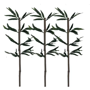 گل مصنوعی مدل بامبو خیزران ارتفاع 55 سانتی متری مجموعه 3 عددی