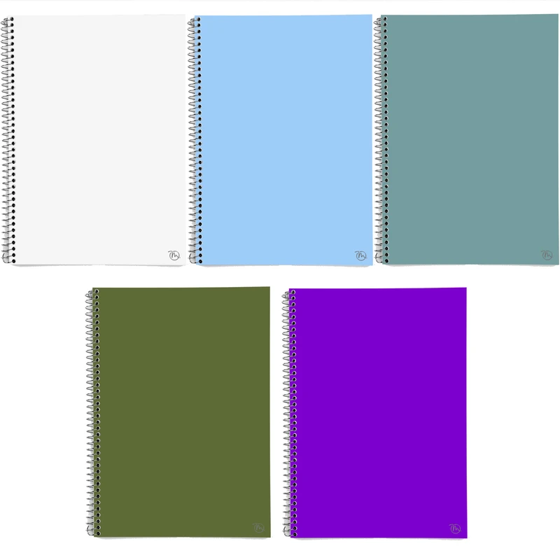 دفتر مشق 50 برگ مدوپد طرح ساده کد BD10043 مجموعه 5 عددی