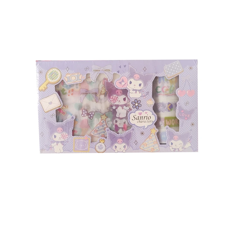 چسب نواری مدل کورومی عرض 2 سانتی متر به همراه استیکر بسته 10 عددی