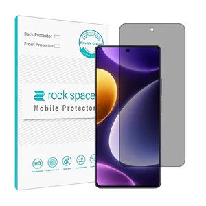 Privacy Rock Space HyPRV screen protector suitable for Xiaomi Redmi Note 12 Turbo mobile phone