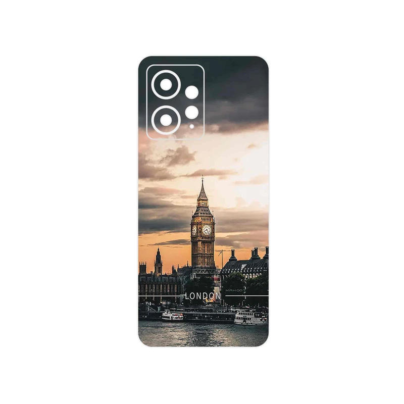 برچسب پوششی ماهوت مدل London_City مناسب برای گوشی موبایل شیائومی Redmi Note 12 4G