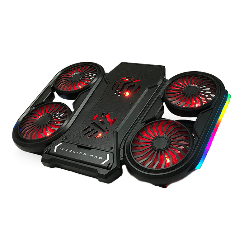 پایه خنک کننده لپ تاپ مدل Q6-RGB