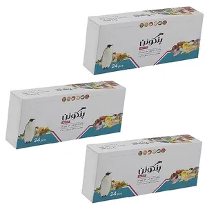 کیسه زیپ دار پنگوئن مدل Zp مجموعه 3 عددی