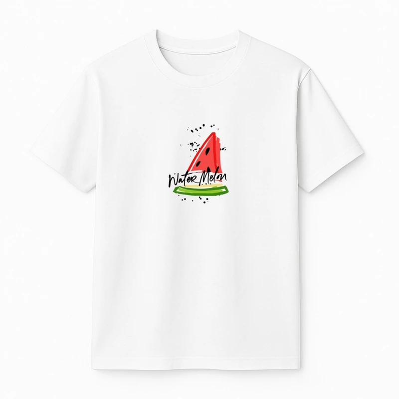 تی‌شرت آستین کوتاه پسرانه مدل هندوانه یلدایی کد v6 