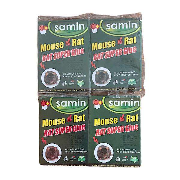 تله موش ثمین مدل کتابی کد 1002 وزن 95 گرم بسته 4 عددی