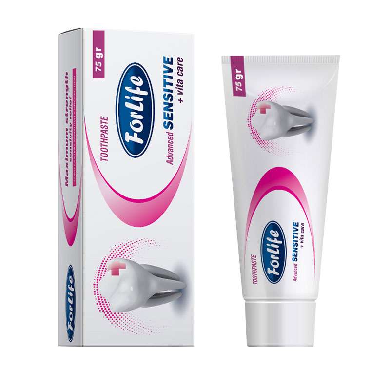 خمیر دندان فورلایف مدل Sensitive وزن 75 گرم