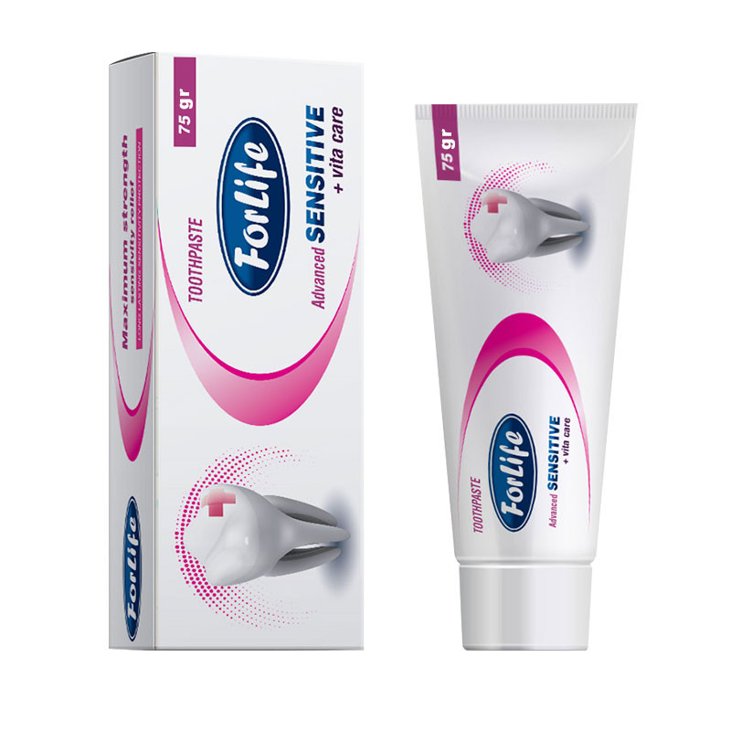 خمیر دندان فورلایف مدل Sensitive وزن 75 گرم