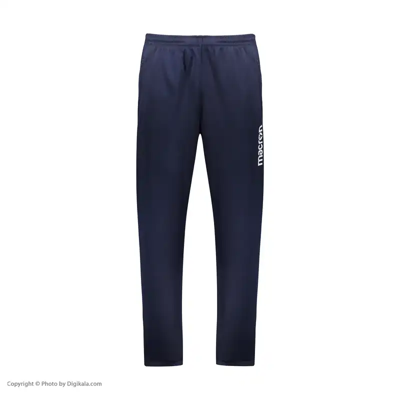 ست سویشرت و شلوار ورزشی مردانه مکرون مدل آشیل رنگ سرمه ای