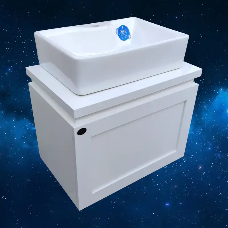 ست کابینت و روشویی سینا مدل c04