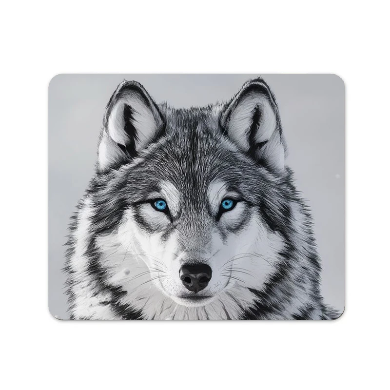 ماوس پد پاد آفرین طرح گرگ کد 536 سایز 19*24 سانتی متر