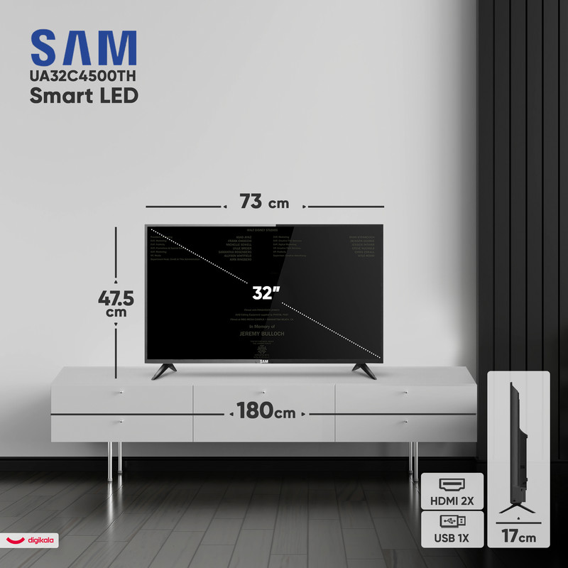 تلویزیون 32 اینچ ال ای دی سام مدل UA32C4500TH