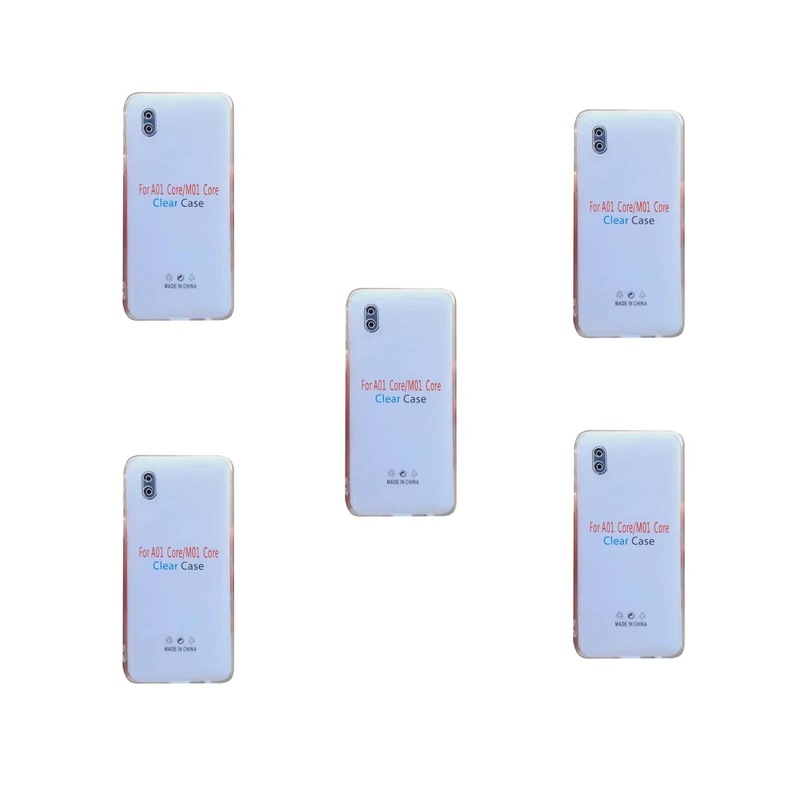  کاور مدل a01c مناسب برای گوشی موبایل سامسونگ Galaxy A01 Core / A3Core / M01 CORE بسته 5 عددی