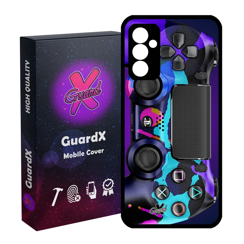 کاور گارد ایکس طرح PS4 Controller مدل Glass10089 مناسب برای گوشی موبایل سامسونگ Galaxy A14 / A14 5G