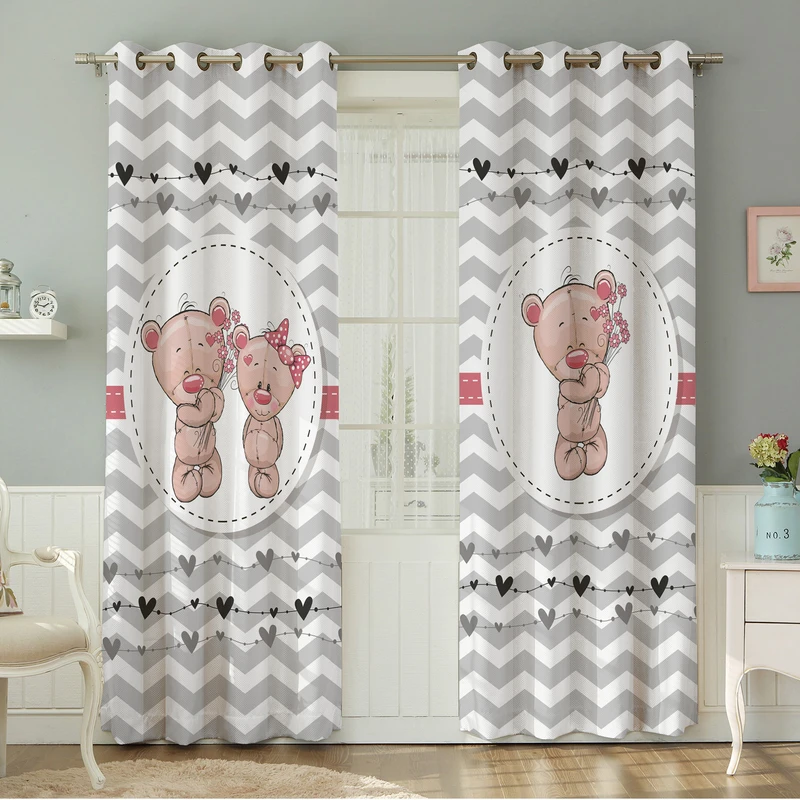 پرده نیروانا طرح کودک   مدل هازان کد 4776 سایز 140×280 سانتی متر