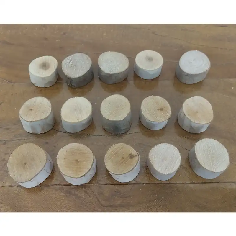 اسلایس چوبی مدل عطارد گرد بسته 15 عددی